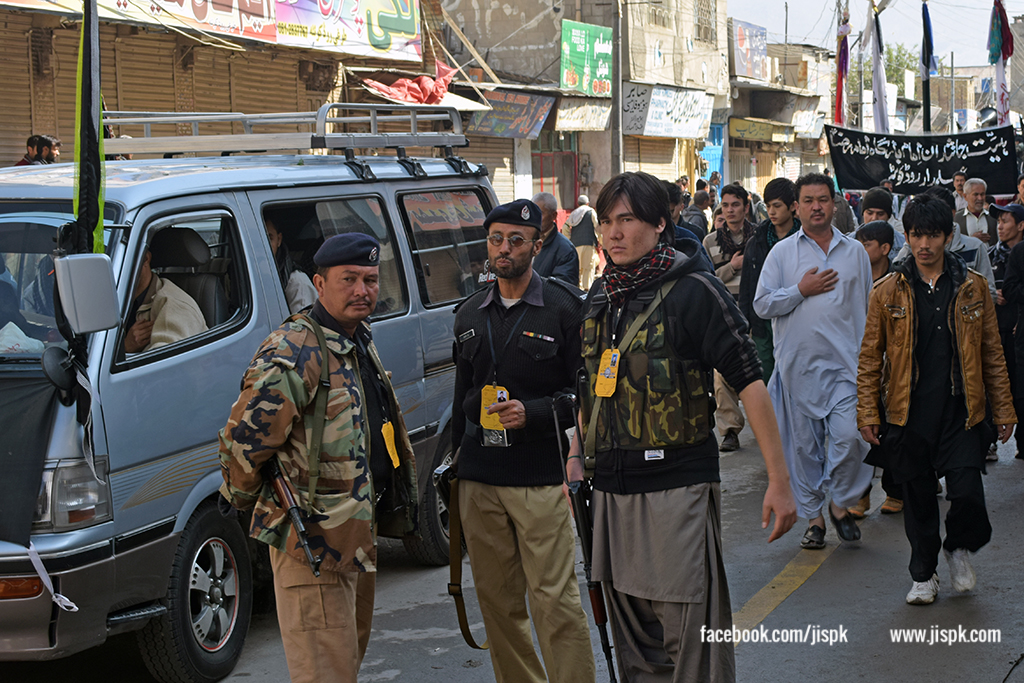 تدابیر امنیتی شدید در روز عاشورا در شهر کویته پاکستان 
